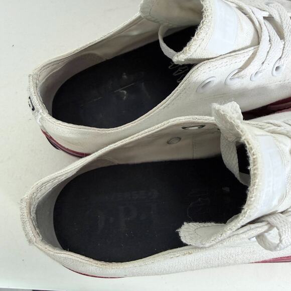 Converse Chuck Taylor All Star O.P.I. Platform Sneaker Women's 7 White Low Top - Picture 9 of 10